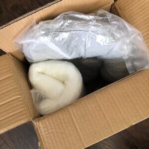 Bark Home 2 Sided Lounge Bolster Dog Bed Memory Foam 29x18x5" Medium New